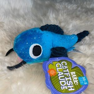 BARK Catfish Claude dog toy for small dogs 0-20 lbs NWT